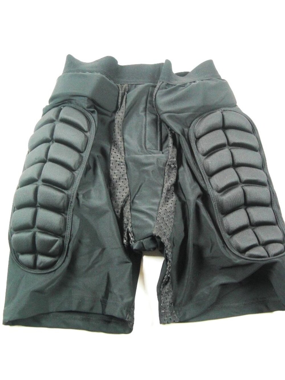 Combat Padded Compression Shorts Black Men’s Med. Football Gear new